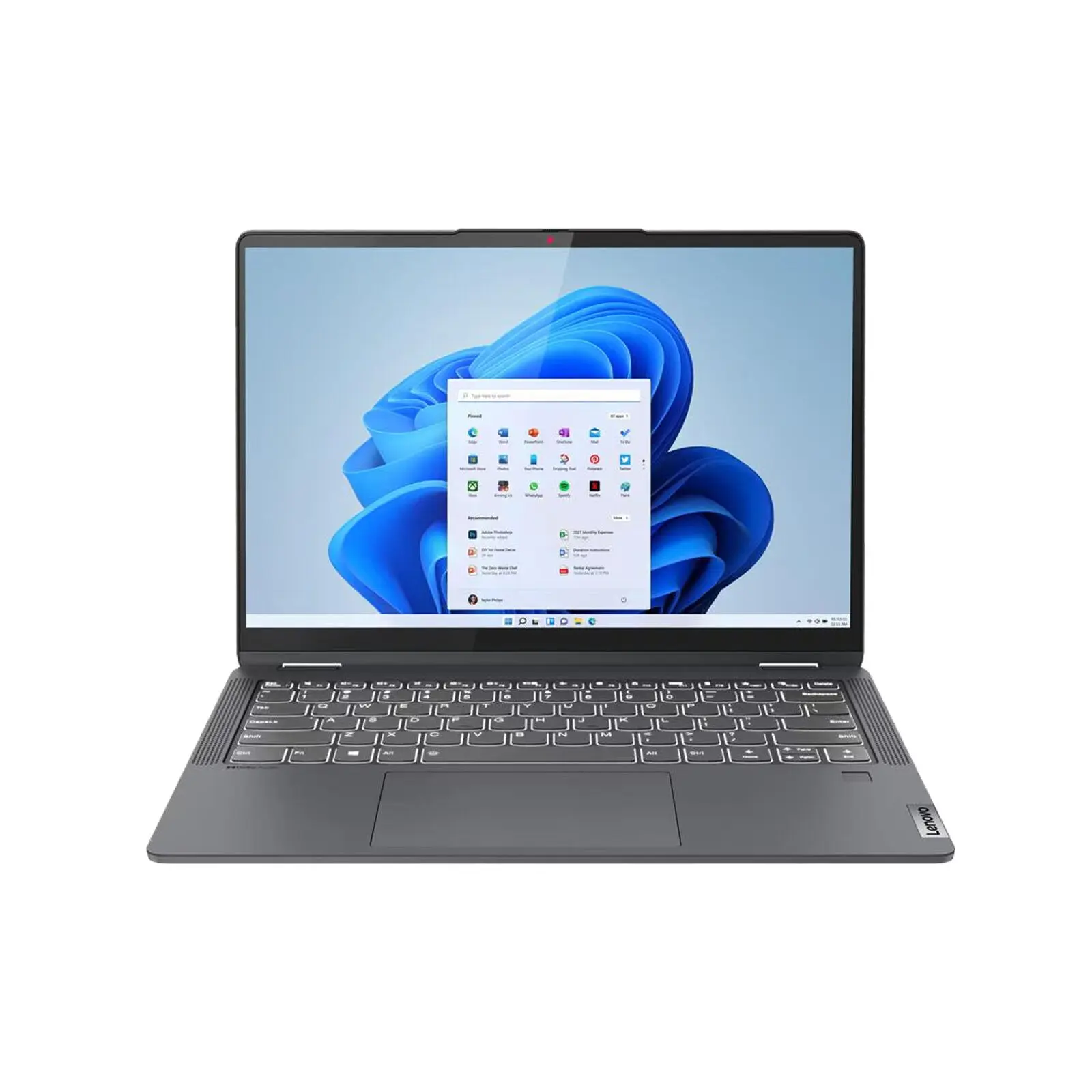 IdeaPad Flex 5 14" WUXGA 2-in-1 Laptop R5-5500U 16GB 512GB W11H Touch Storm Grey (Refurbished)