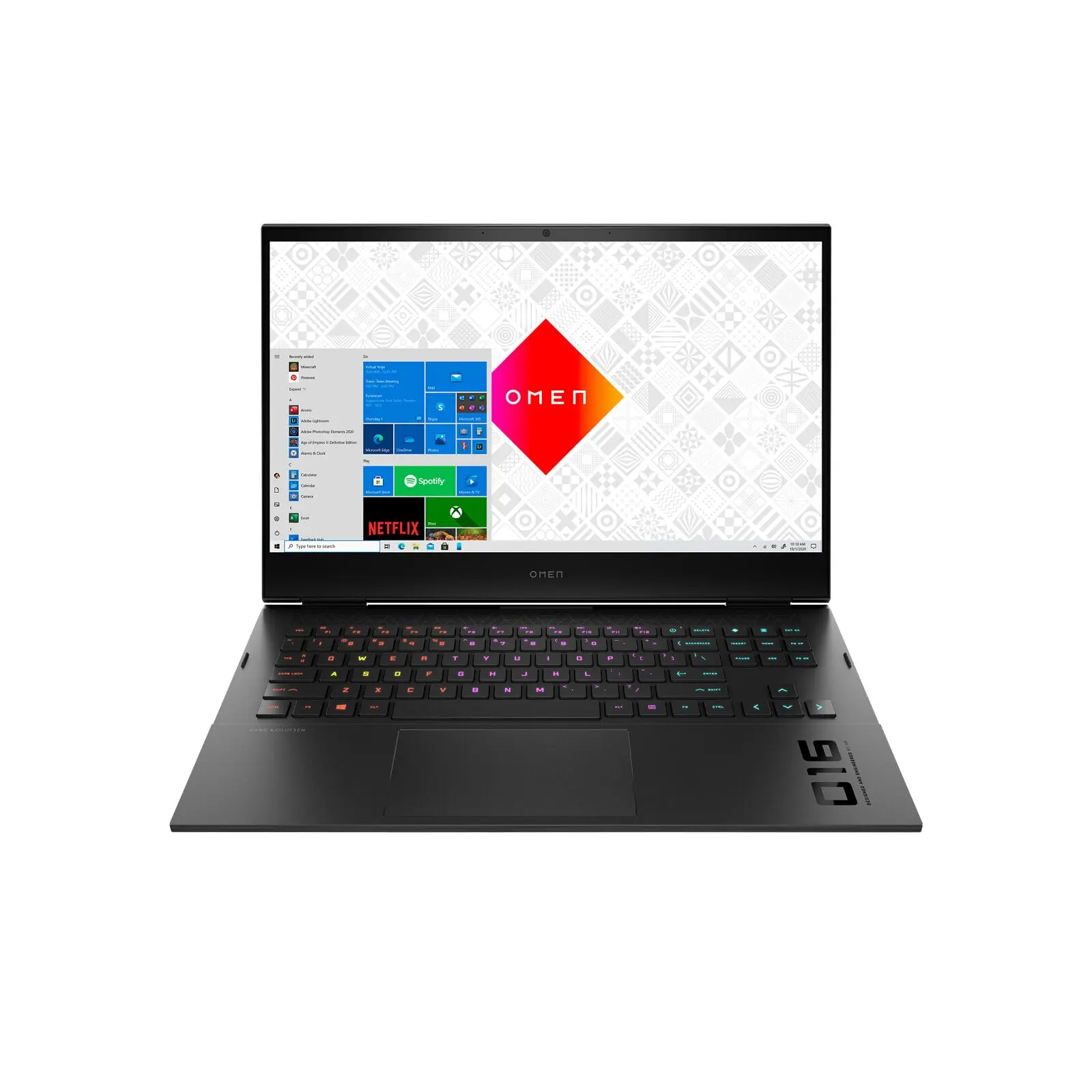 OMEN 16.1" QHD 165Hz Gaming Laptop R7-5800H 32GB 512GB RX 6600M W11H Mica Silver (Refurbished)