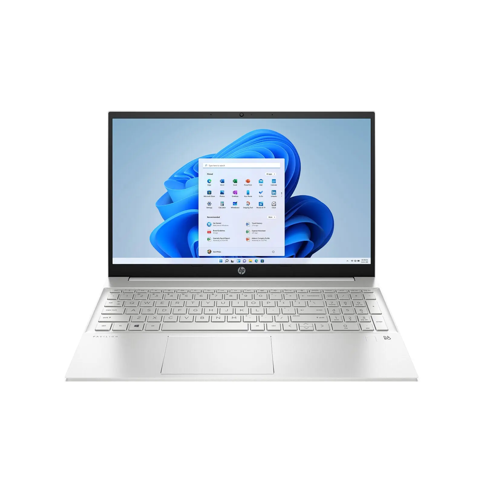 Pavilion 15.6" FHD Laptop R7-5825U 16GB 1TB W11H Natural Silver (Refurbished)