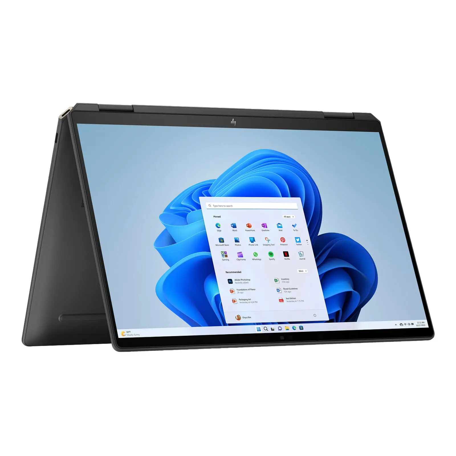 Spectre x360 14" 2.8K OLED 120Hz 2-in-1 Laptop U5-125H 16GB 512GB W11H Touch Nightfall Black (Refurbished)