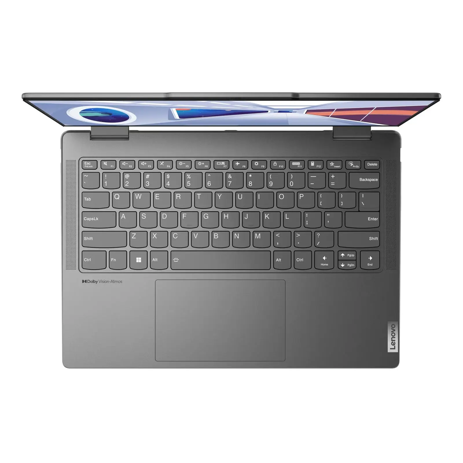 Yoga 7 14" WUXGA OLED 2-in-1 Laptop i7-1360P 16GB 512GB W11H Touch Storm Grey (Refurbished) - Image 5