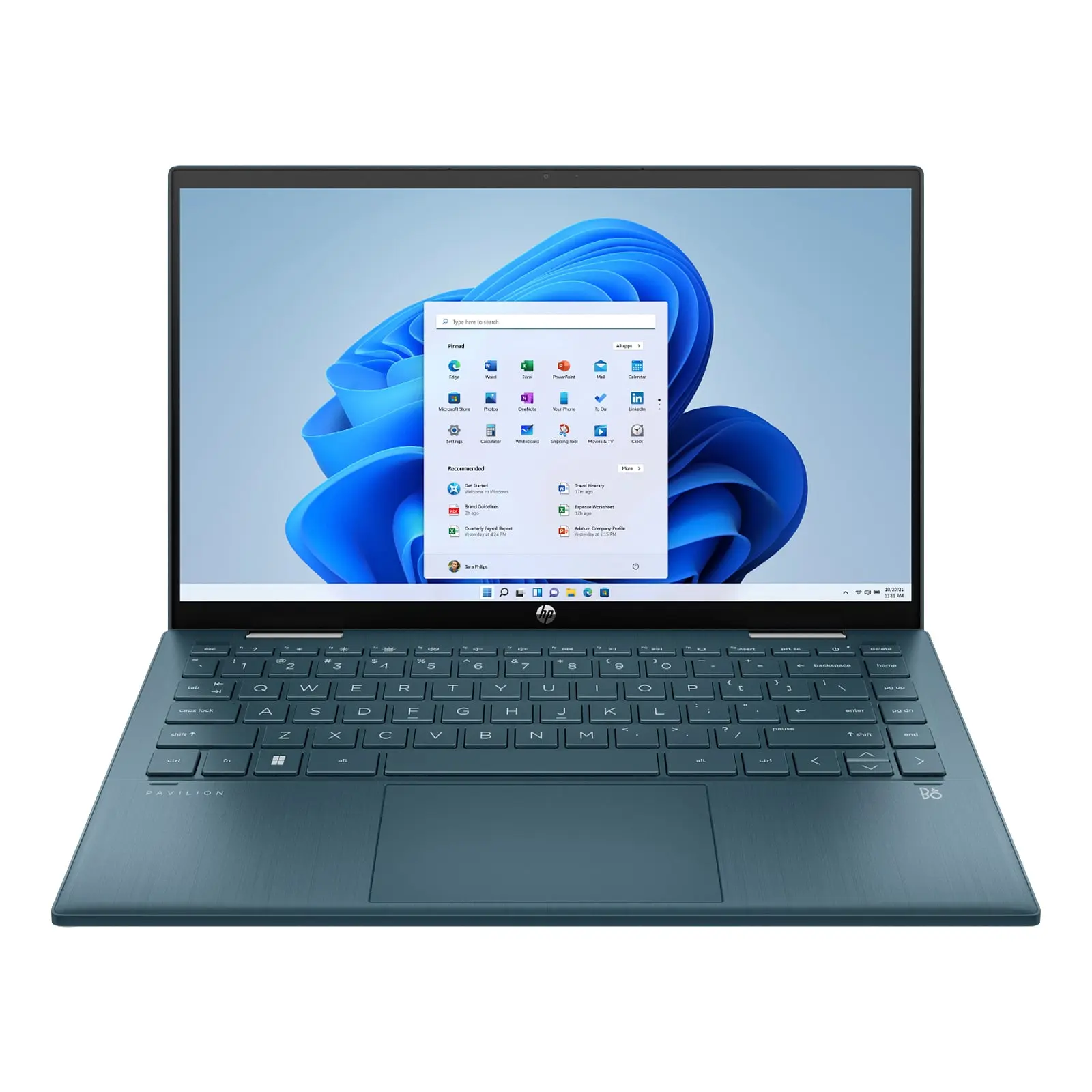 Pavilion x360 14" FHD 2-in-1 Laptop Pentium Gold 7505 8GB 256GB W11H Touch Blue (Refurbished) - Image 4