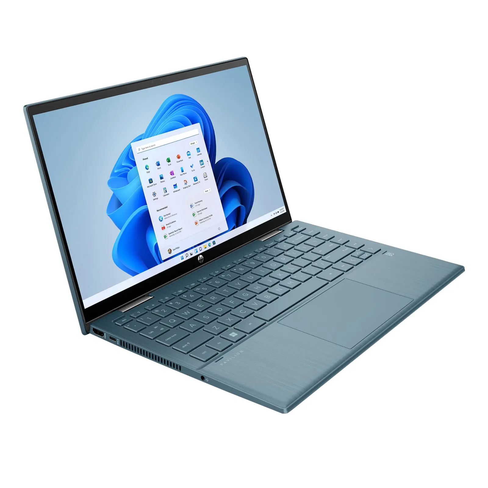 Pavilion x360 14" FHD 2-in-1 Laptop Pentium Gold 7505 8GB 256GB W11H Touch Blue (Refurbished) - Image 6