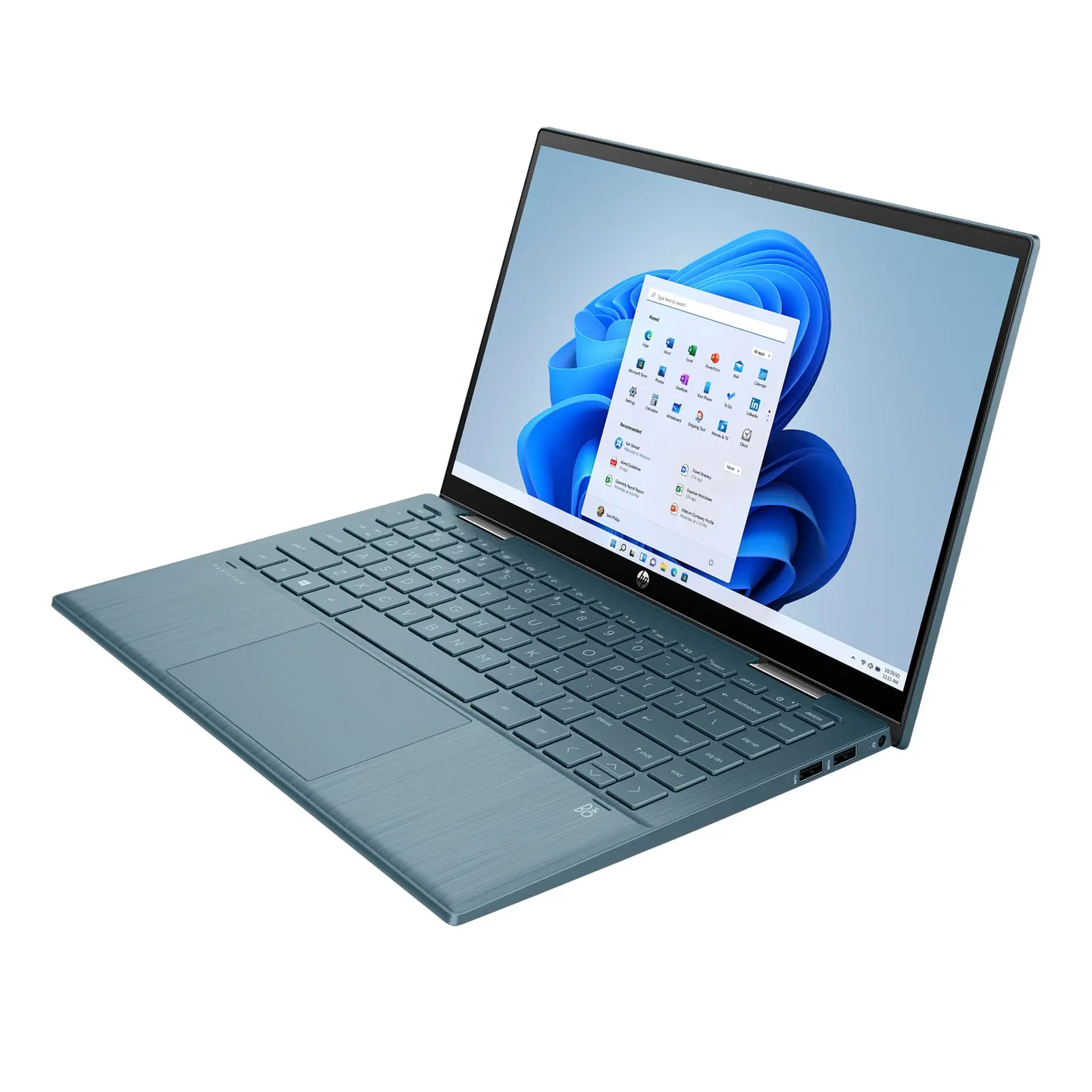 Pavilion x360 14" FHD 2-in-1 Laptop Pentium Gold 7505 8GB 256GB W11H Touch Blue (Refurbished) - Image 7