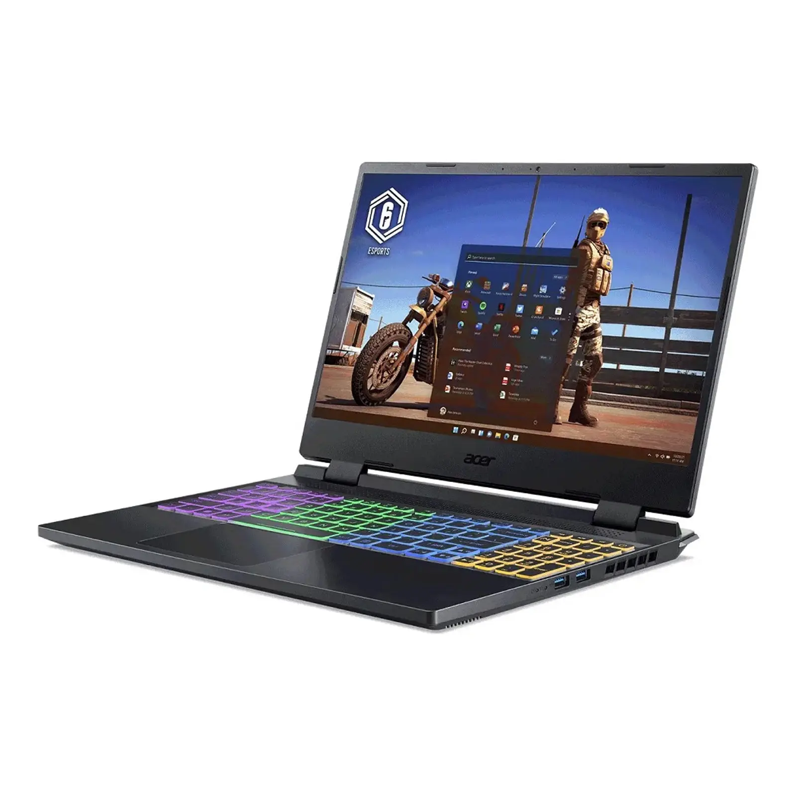 Nitro 5 15.6" FHD 144Hz Gaming Laptop i5-12500H 16GB 512GB RTX3050 W11H Black (Refurbished) - Image 4