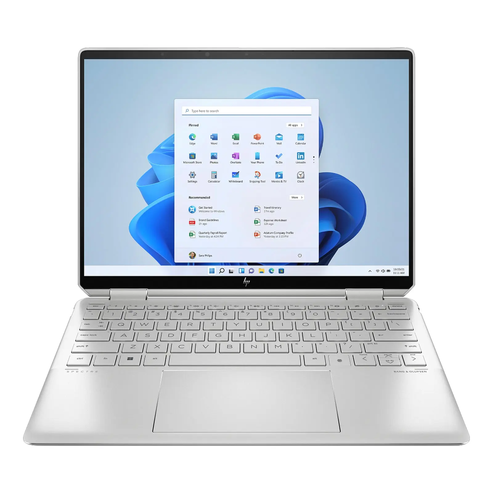 Spectre x360 13.5" 3K2K OLED 2-in-1 Laptop i7-1255U 16GB 512GB W11H Touch Silver (Refurbished) - Image 4