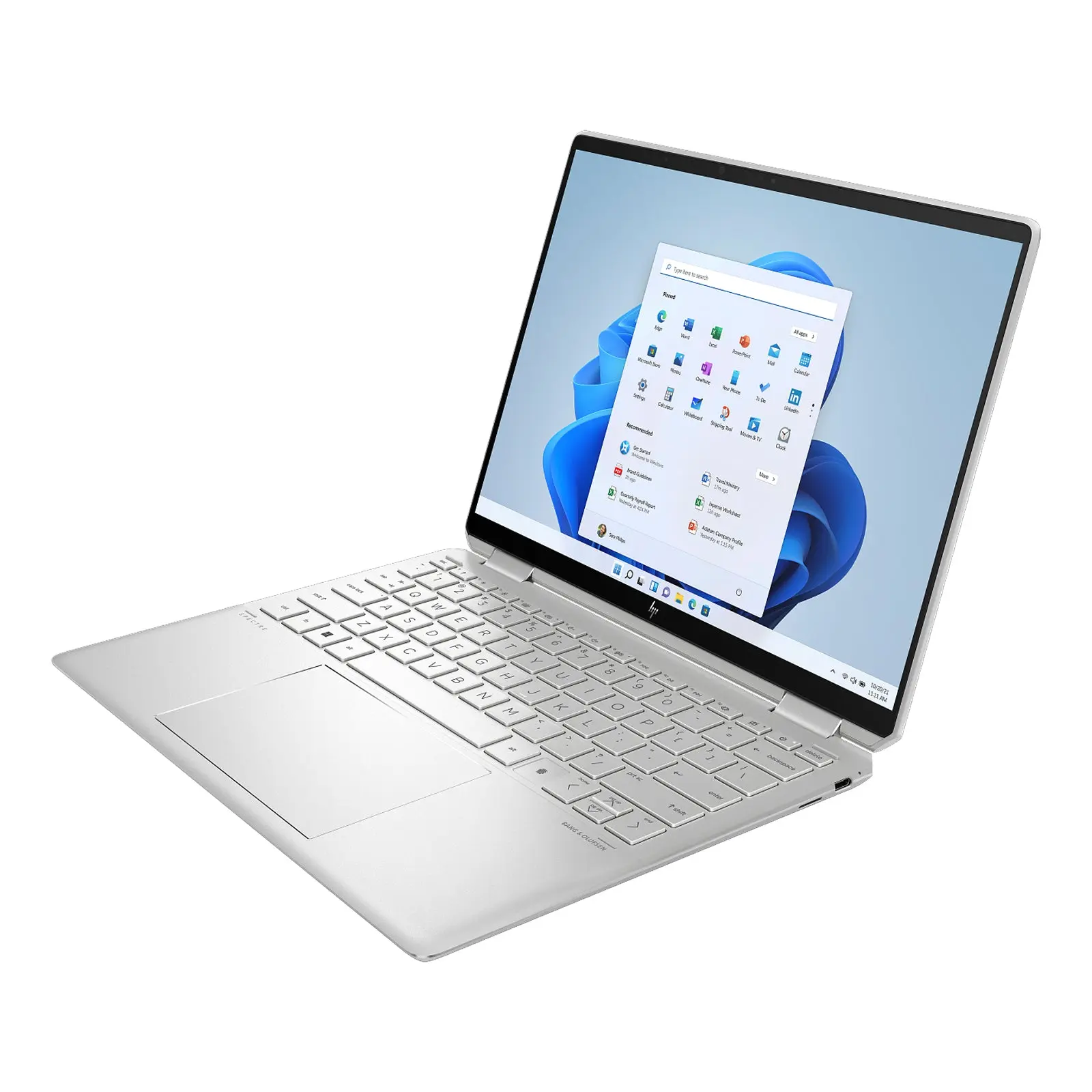 Spectre x360 13.5" 3K2K OLED 2-in-1 Laptop i7-1255U 16GB 512GB W11H Touch Silver (Refurbished) - Image 7
