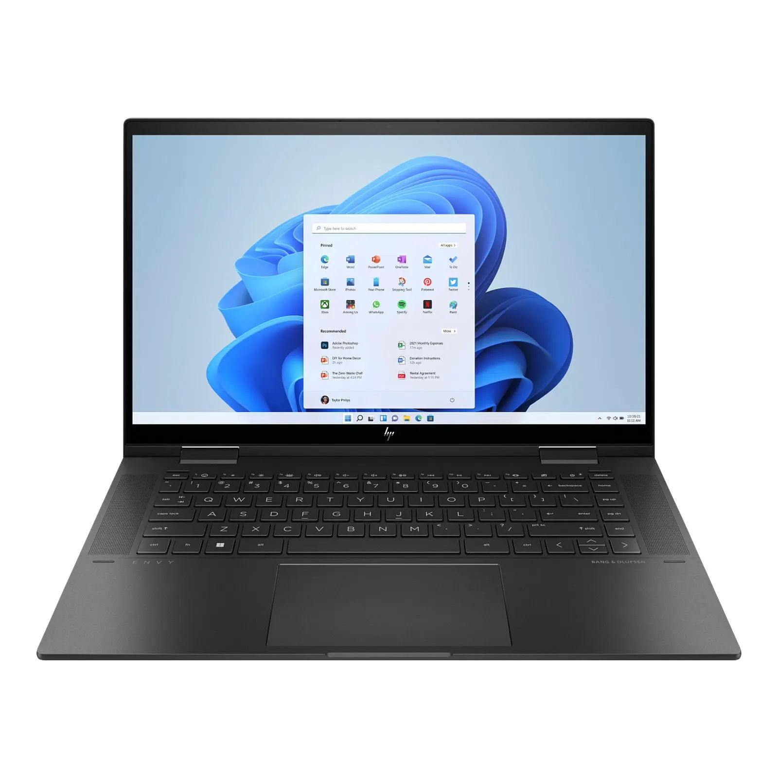 Envy x360 15.6" FHD 2-in-1 Laptop R5-5625U 16GB 512GB W11H Touch Black (Refurbished) - Image 4