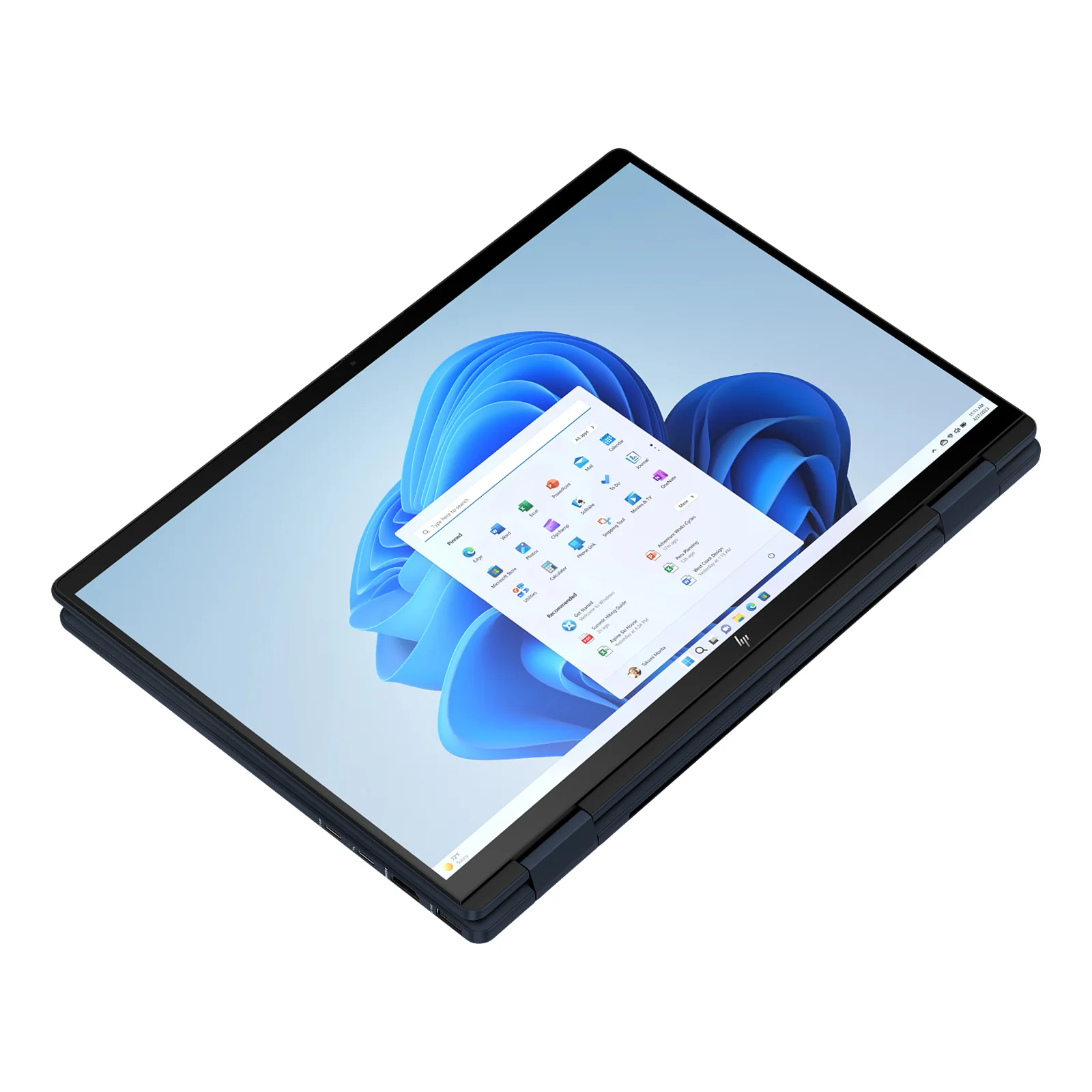 Envy x360 14" WUXGA 2-in-1 Laptop Ultra 5 125U 16GB 512GB W11H Touch Blue (Refurbished) - Image 4