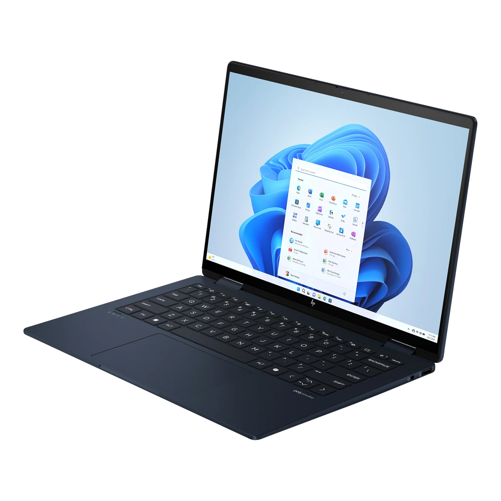 Envy x360 14" WUXGA 2-in-1 Laptop Ultra 5 125U 16GB 512GB W11H Touch Blue (Refurbished) - Image 6