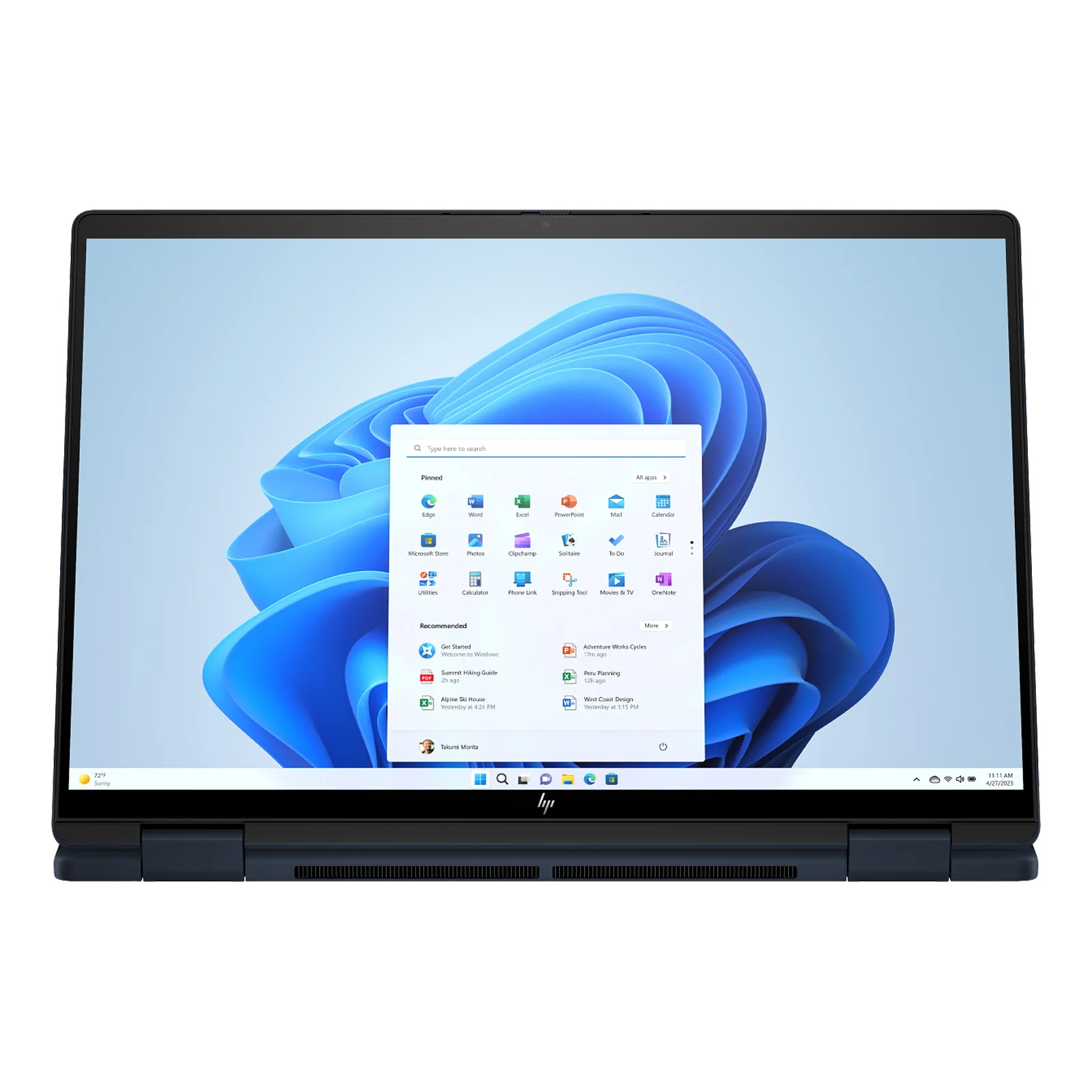 Envy x360 14" WUXGA 2-in-1 Laptop Ultra 5 125U 16GB 512GB W11H Touch Blue (Refurbished) - Image 7