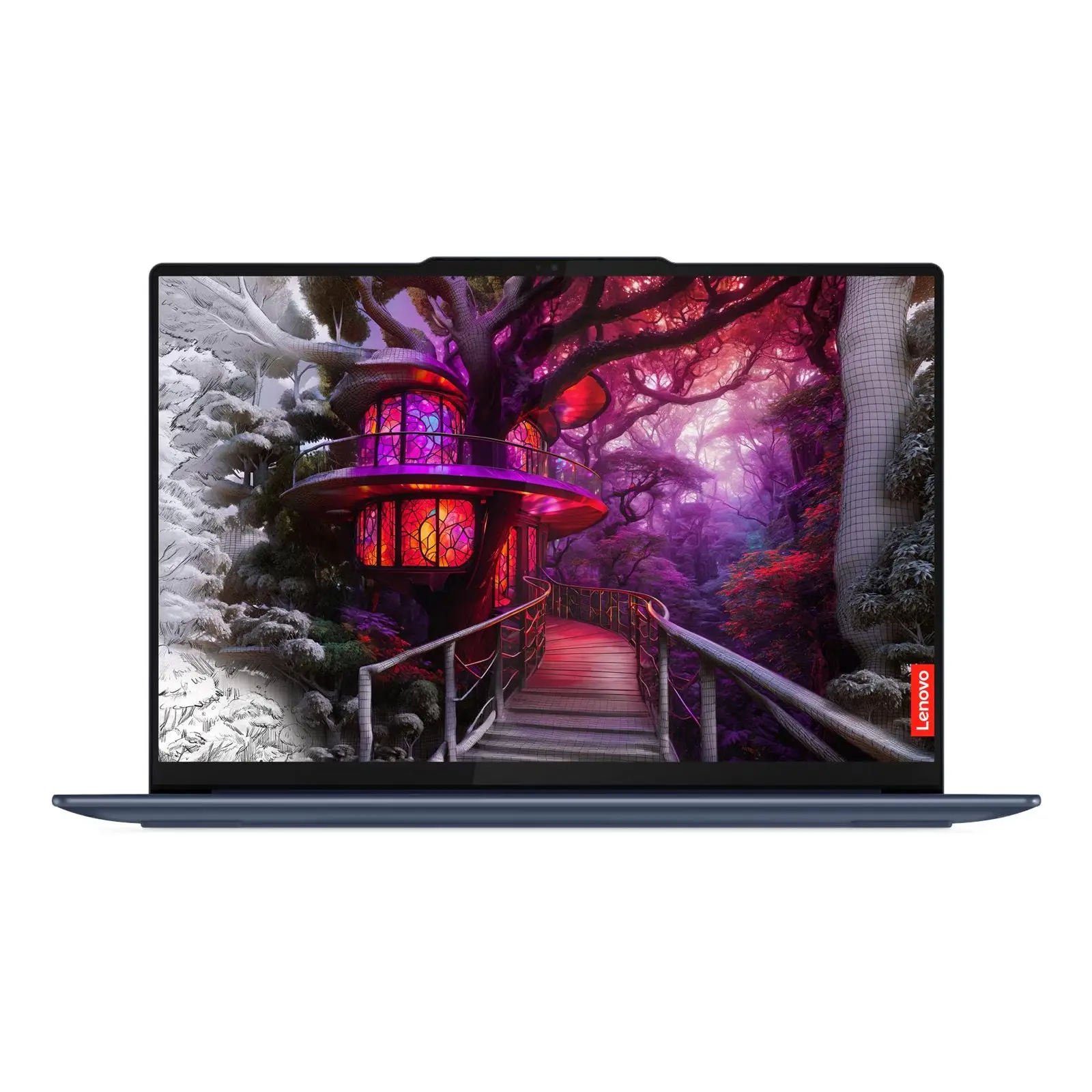 Yoga Slim 7 Copilot+ PC 14.5" OLED Laptop Snapdragon X Elite 32GB 1TB W11H Touch Blue (Refurbished) - Image 7
