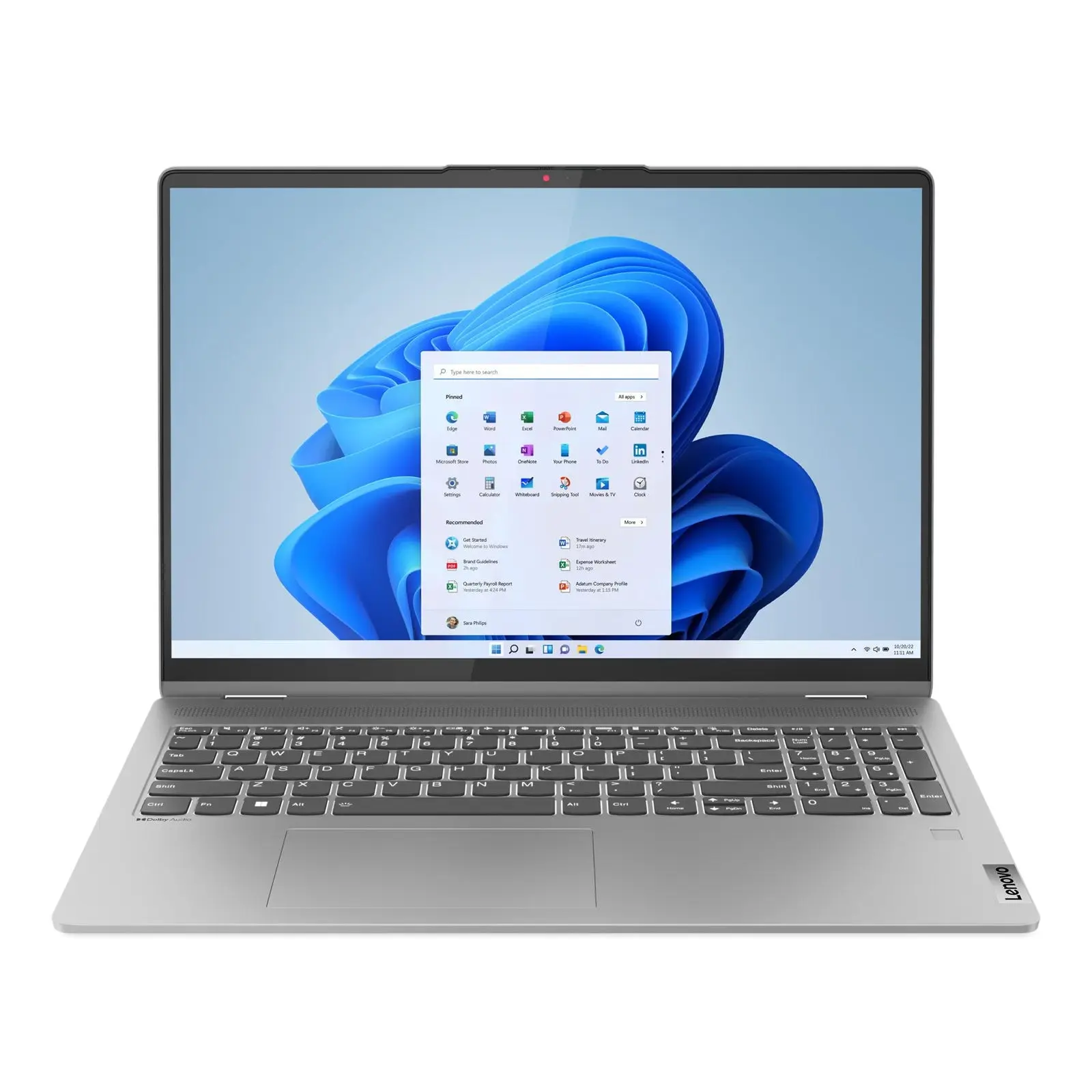 IdeaPad Flex 5 16" WUXGA 2-in-1 Laptop i7-1355U 16GB 512GB W11H Touch Arctic Grey (Refurbished) - Image 4