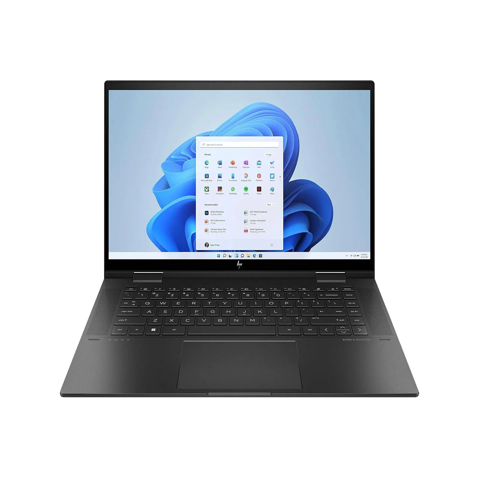Envy x360 15.6" FHD Laptop R7-5825U 16GB 512GB Touch Black (Refurbished) - Image 3