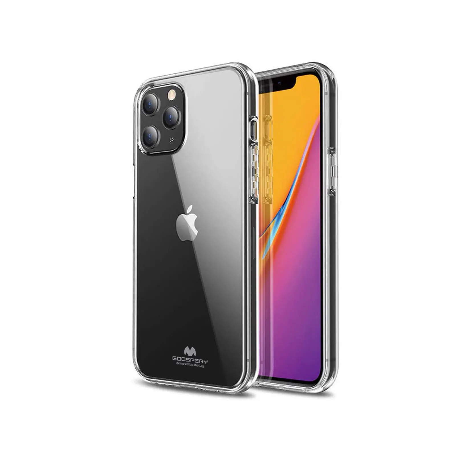 Mercury Transparent Jelly Case Cover for iPhone 12 Pro Max (Brand New)